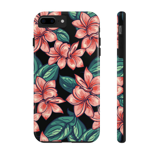 Phone Case, Floral Design, Protective Case, Cover, Strong, Durable, Custom Shell