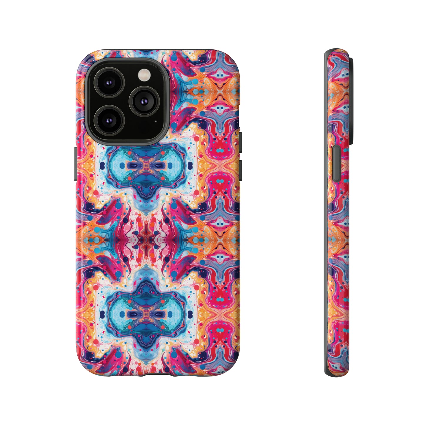 Colorful Paint Splatter Phone Tough Cases