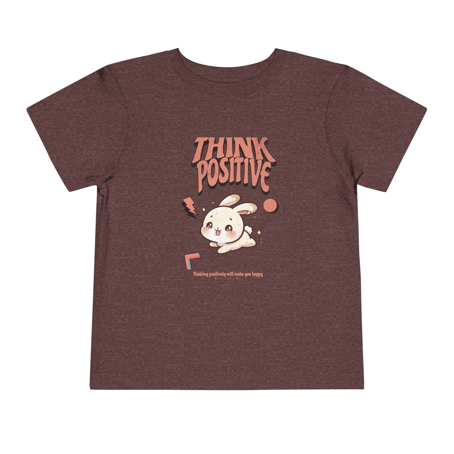 Think positively Toddler Short Sleeve Tee