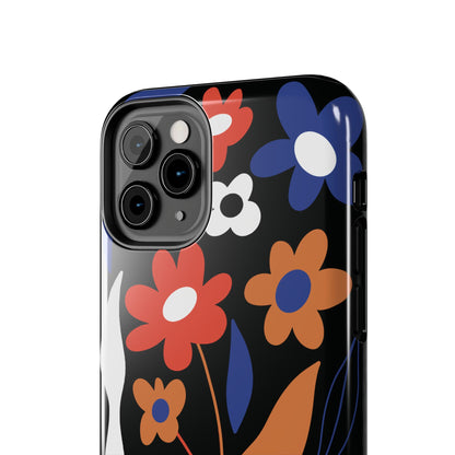 Phone Case, Floral Design, Protective Case, Cover, Strong, Durable, Custom Shell