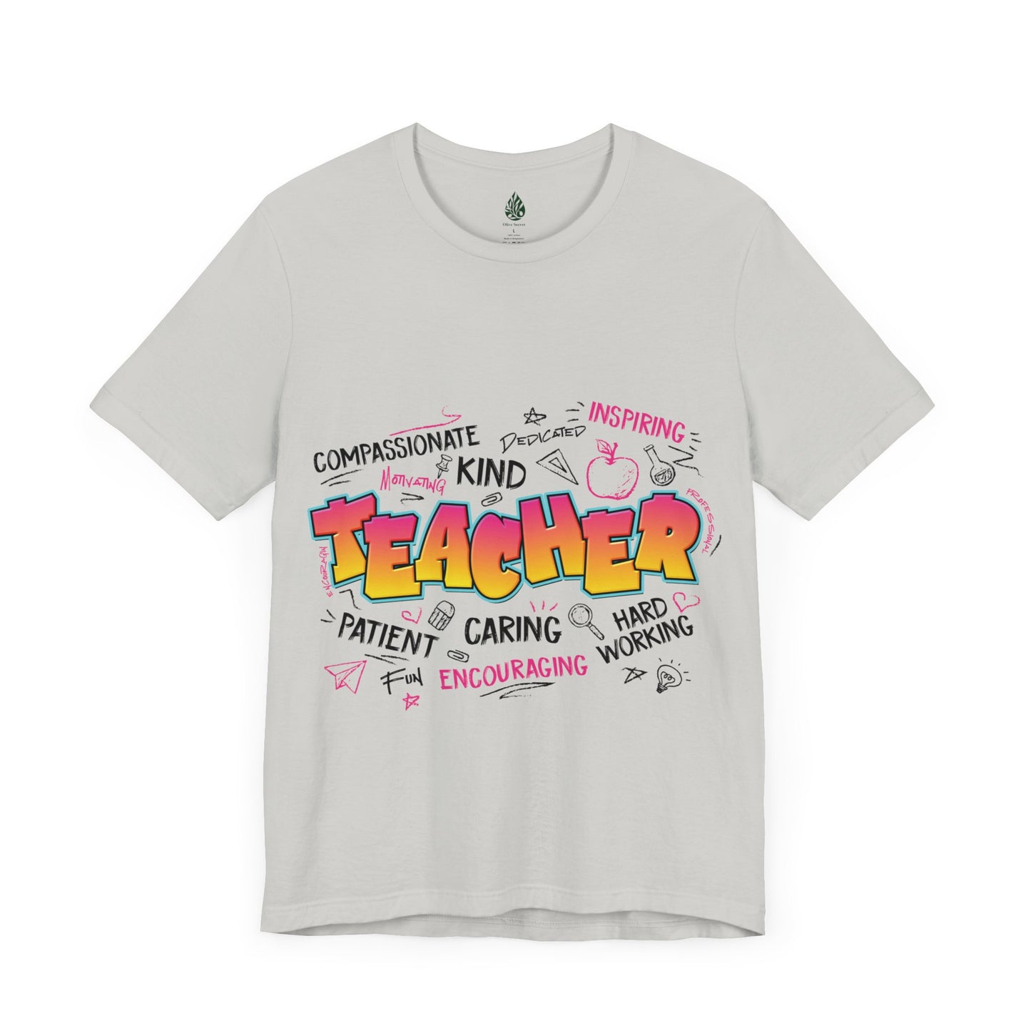 Teacher Unisex Jersey Short Sleeve Tee|Gift|Gift for lover|Gift for Mom|Gift for Girlfriend|Gift for Wife|Gift for Teacher|Teacher