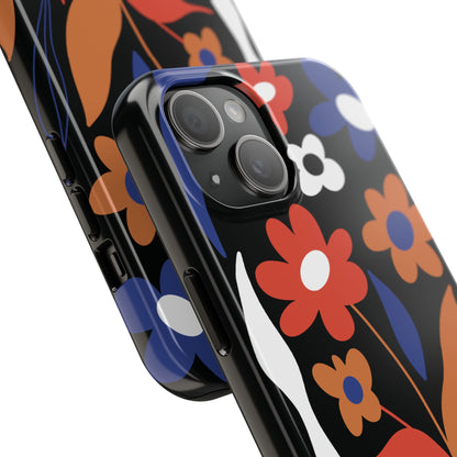 Phone Case, Floral Design, Protective Case, Cover, Strong, Durable, Custom Shell