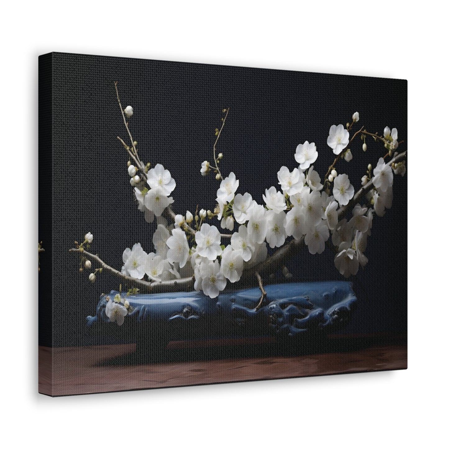 Wooden Branch of flowers Canvas Gallery Wraps