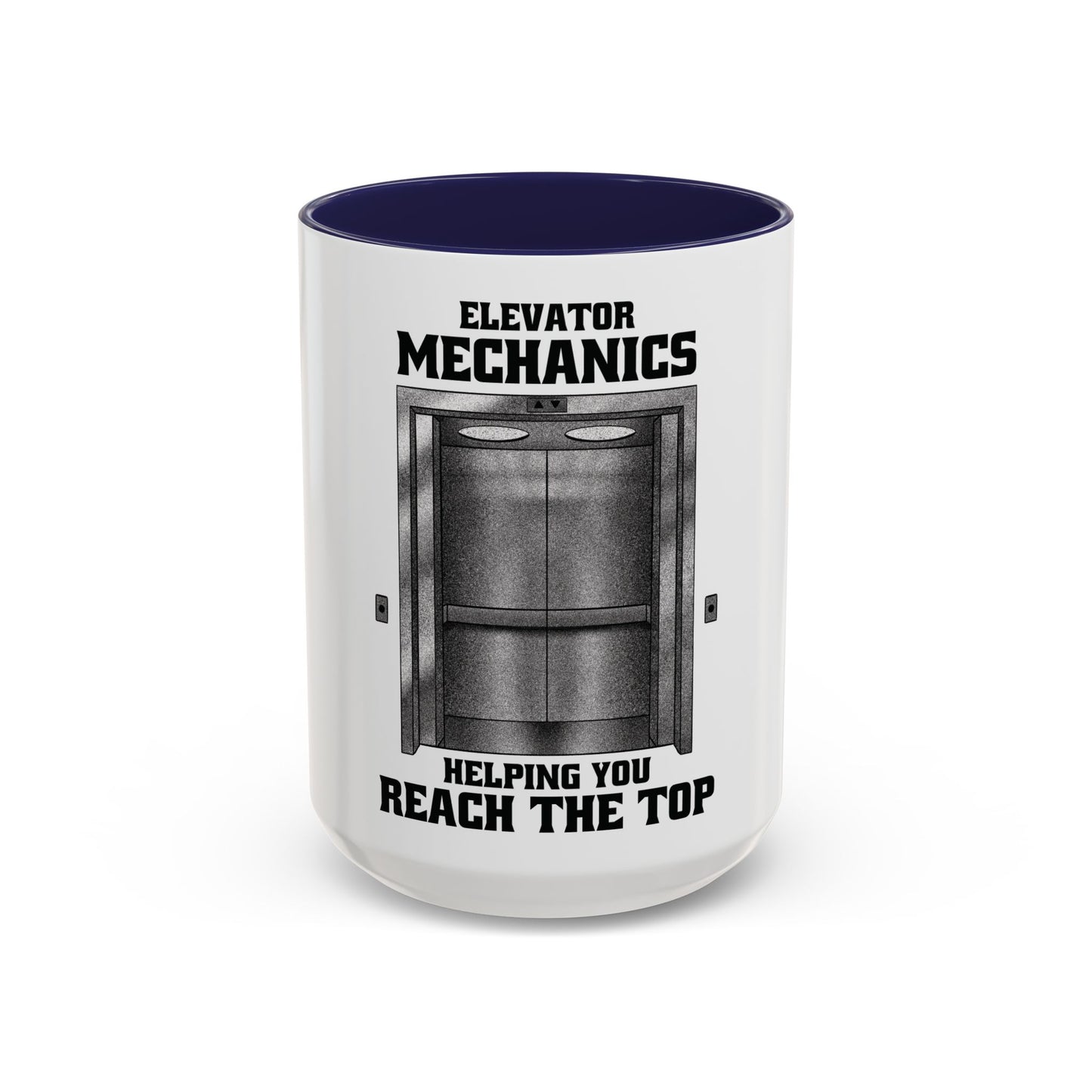 Elevator Mechanic Accent Coffee Mug