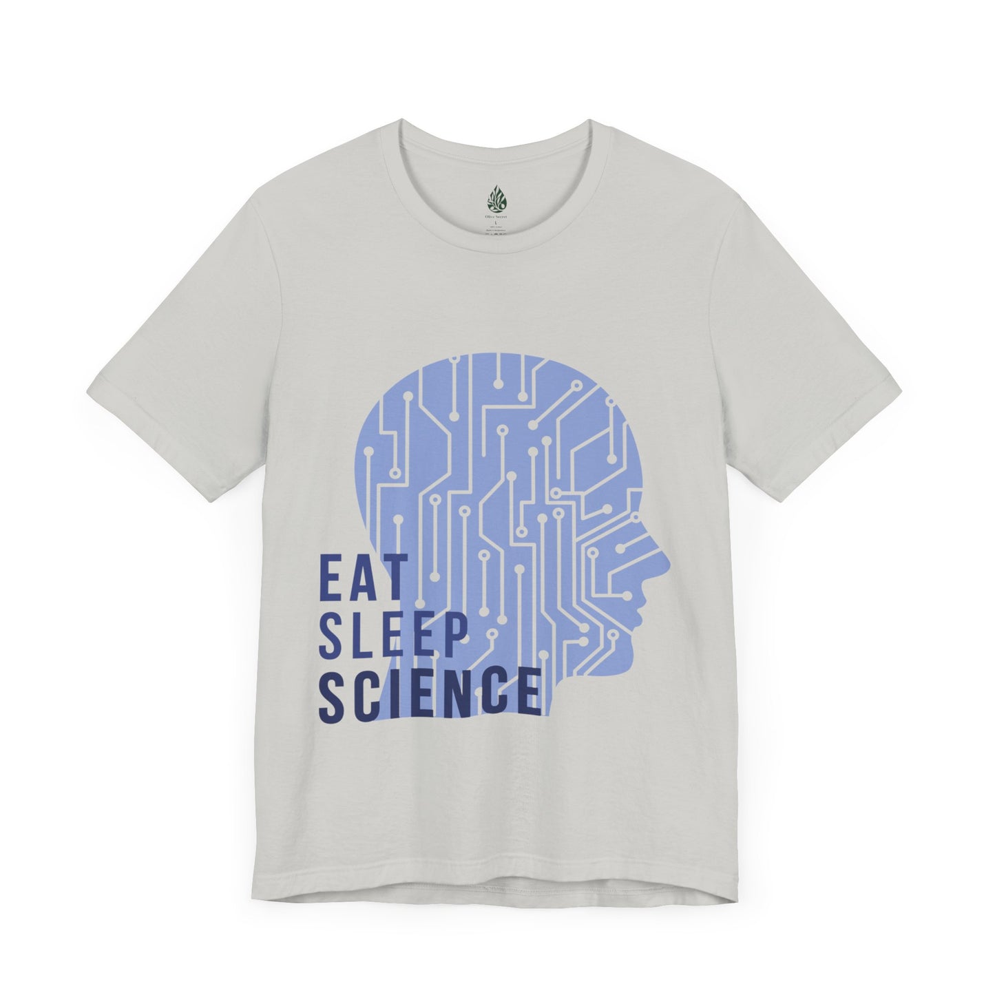 Science Lover Unisex Tee, Eat Sleep Science Shirt, STEM Enthusiast T-Shirt, Science Teacher Gift, Laboratory Researcher Top