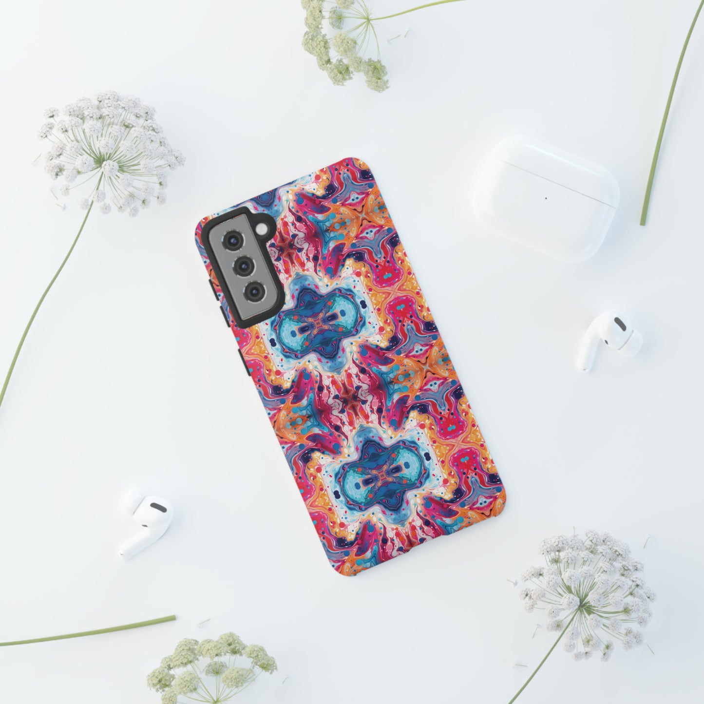 Colorful Paint Splatter Phone Tough Cases