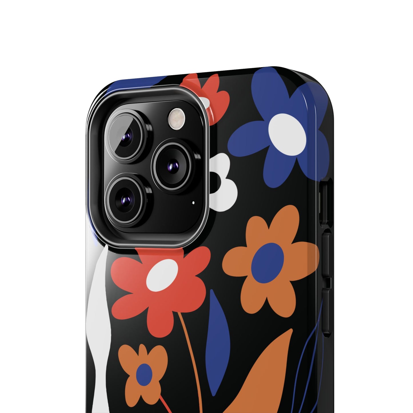 Phone Case, Floral Design, Protective Case, Cover, Strong, Durable, Custom Shell