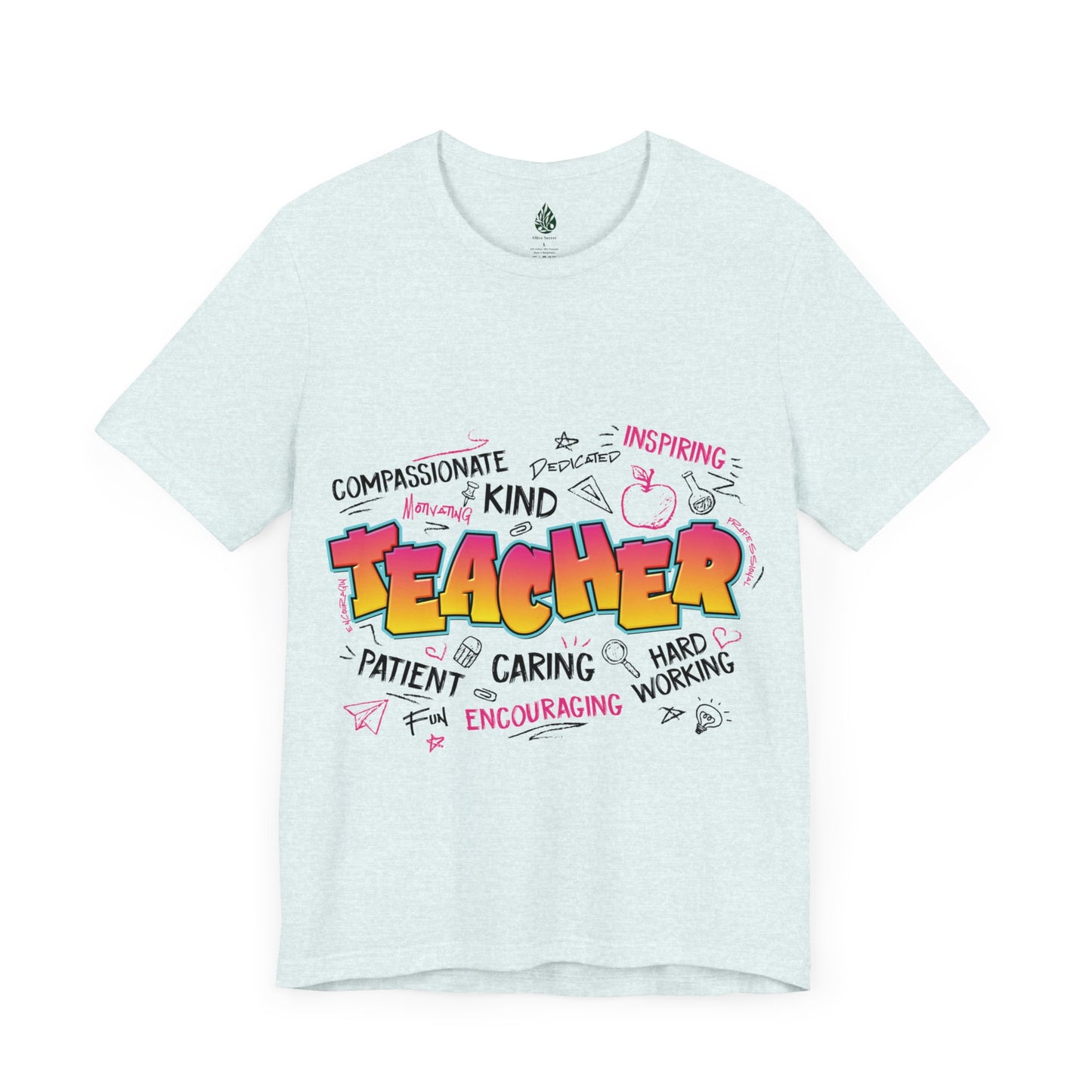 Teacher Unisex Jersey Short Sleeve Tee|Gift|Gift for lover|Gift for Mom|Gift for Girlfriend|Gift for Wife|Gift for Teacher|Teacher