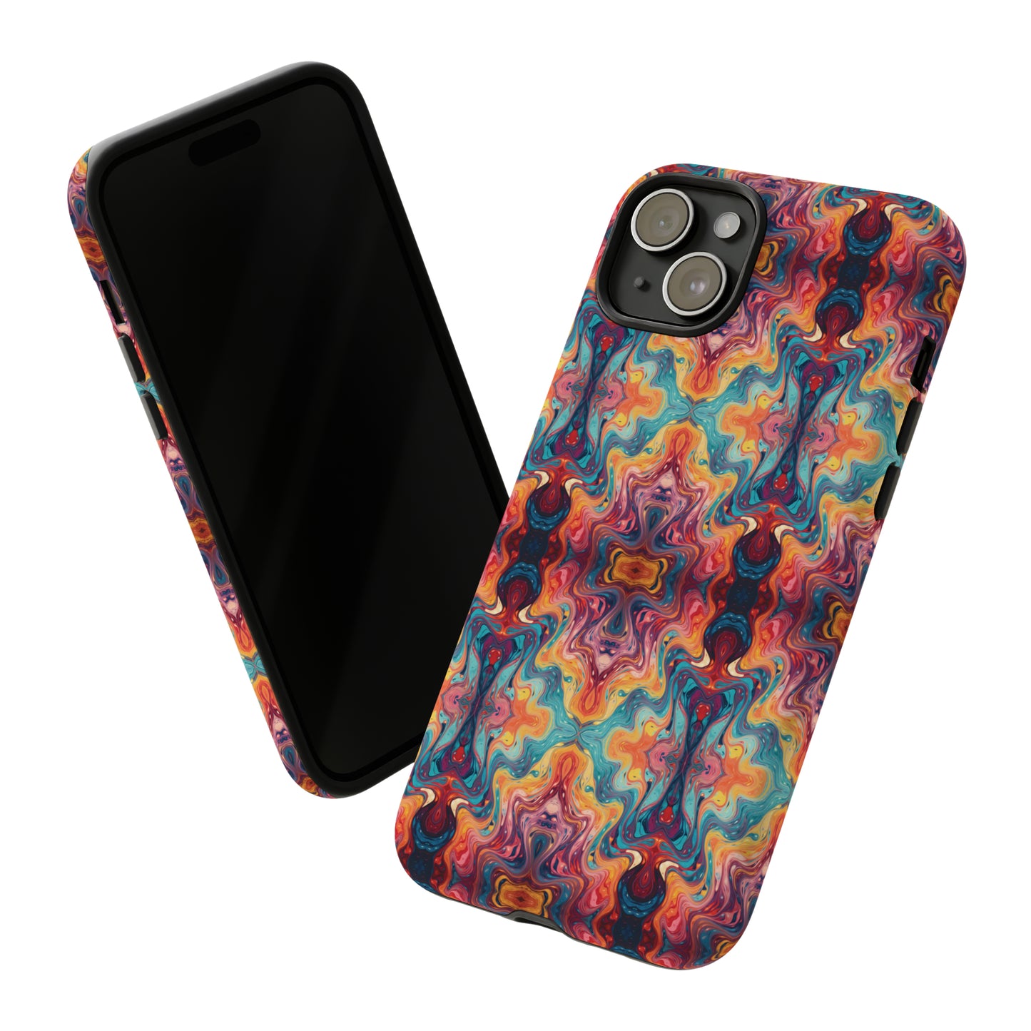 Colorful Paint Splatter Phone Tough Cases