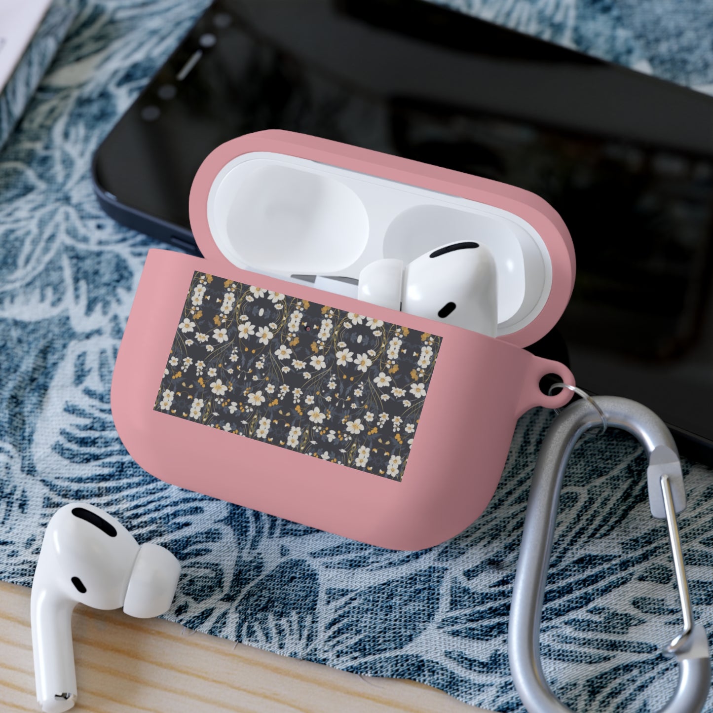 Flowers pattern AirPods and AirPods Pro Case Cover