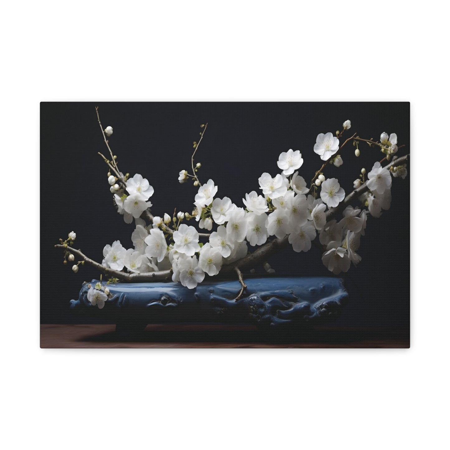 Wooden Branch of flowers Canvas Gallery Wraps