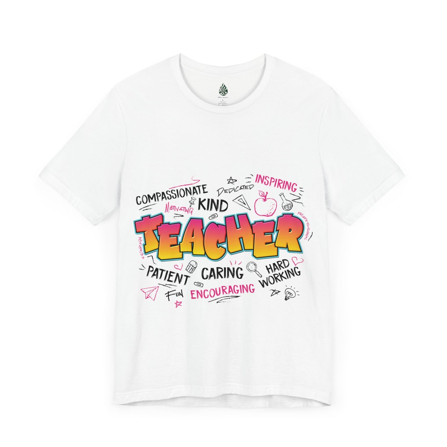 Teacher Unisex Jersey Short Sleeve Tee|Gift|Gift for lover|Gift for Mom|Gift for Girlfriend|Gift for Wife|Gift for Teacher|Teacher