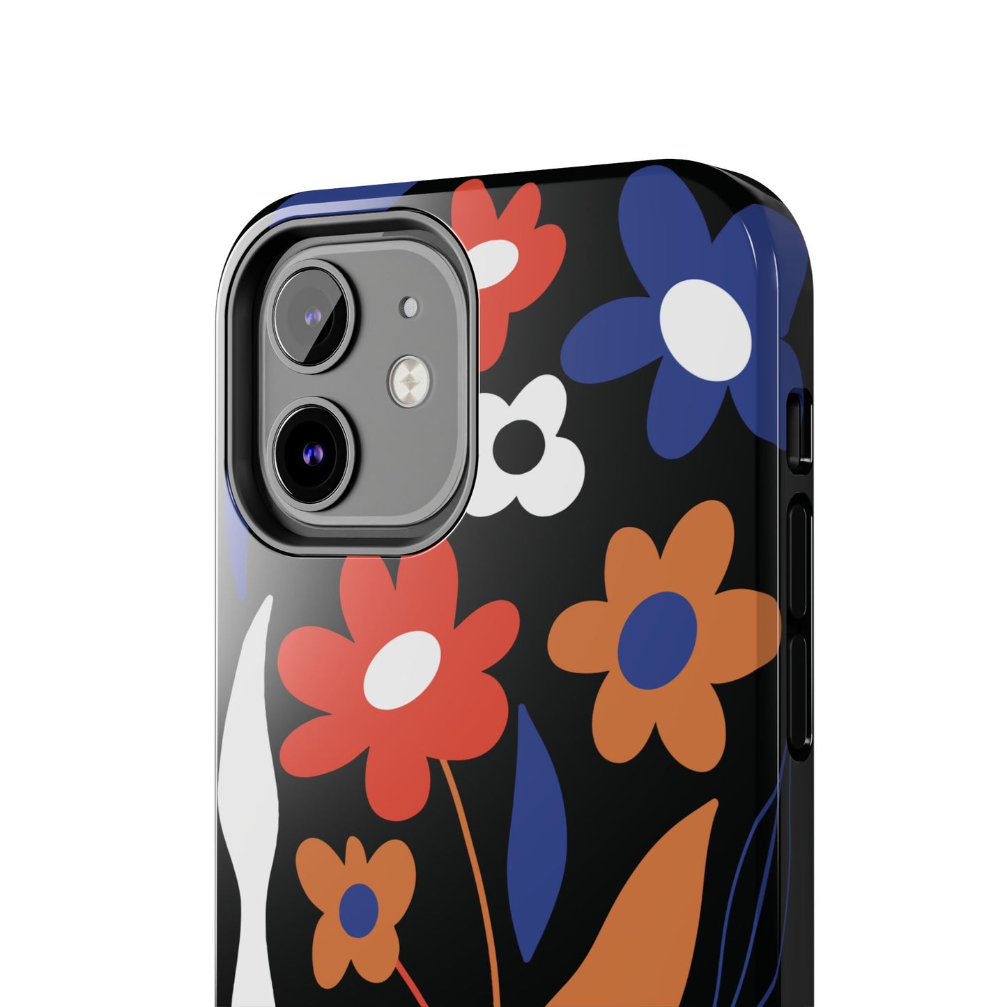 Phone Case, Floral Design, Protective Case, Cover, Strong, Durable, Custom Shell