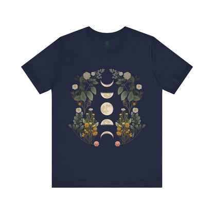 Moon phases Unisex Jersey Short Sleeve Tee|Gift for Dad|Gift for father|Gfit for Grandpa|Gift for Husband