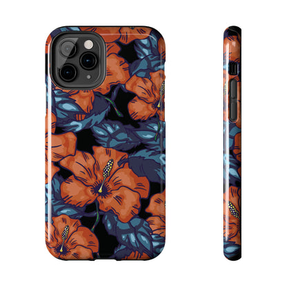 Phone Case, Floral Design, Protective Case, Cover, Strong, Durable, Custom Shell