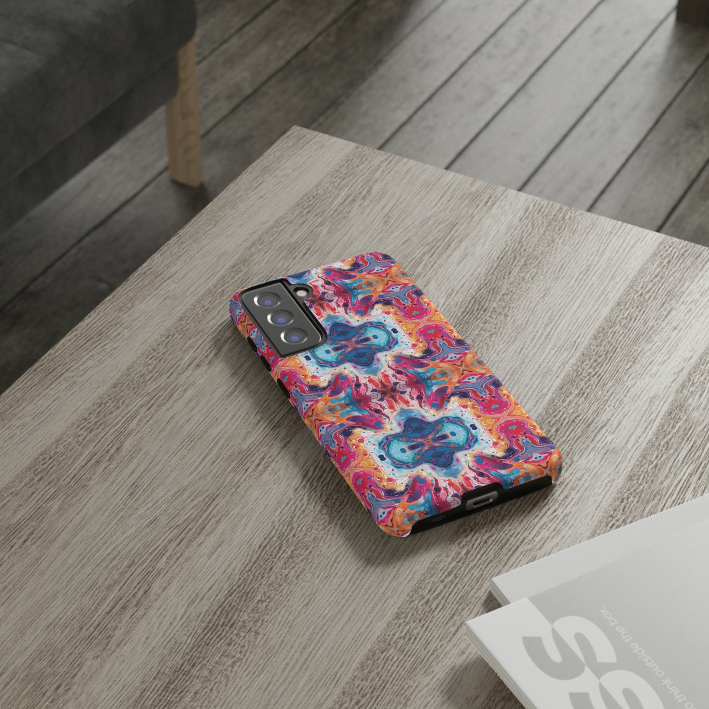 Colorful Paint Splatter Phone Tough Cases