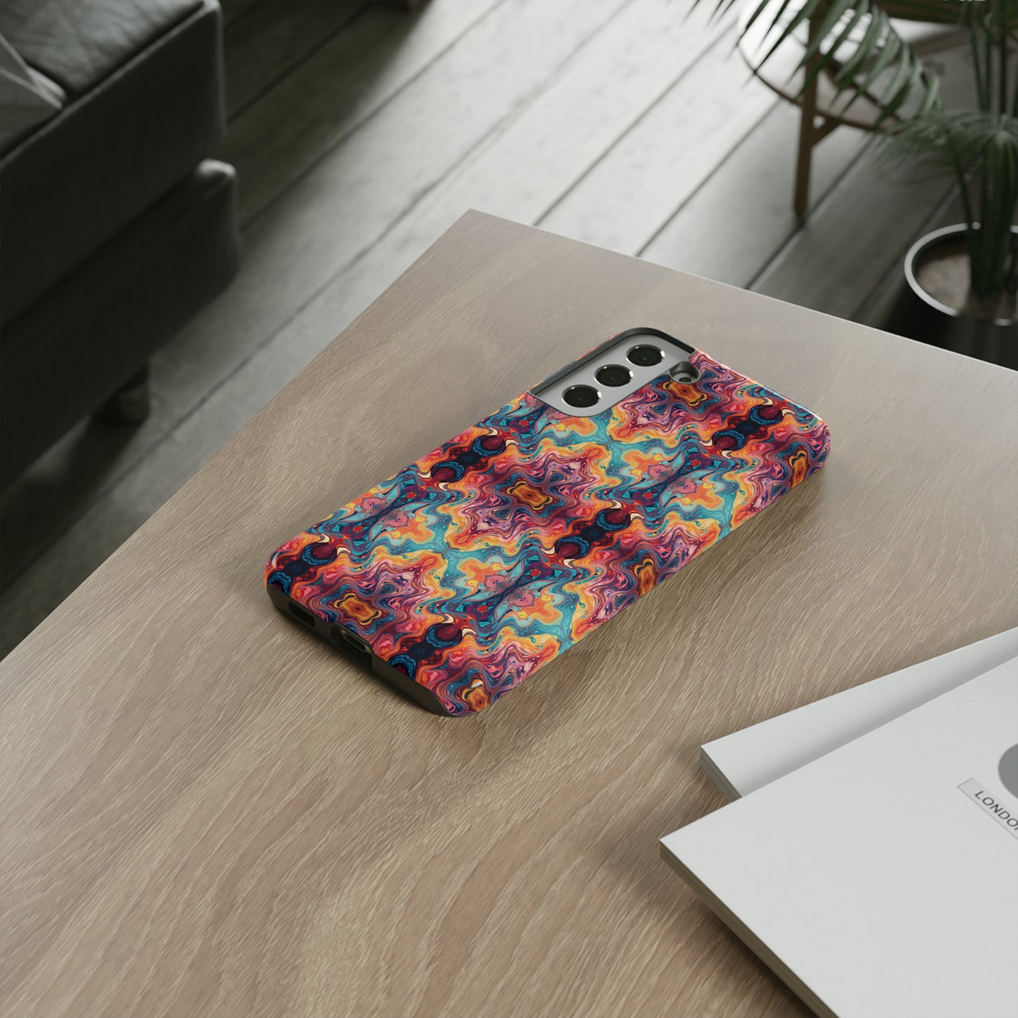 Colorful Paint Splatter Phone Tough Cases