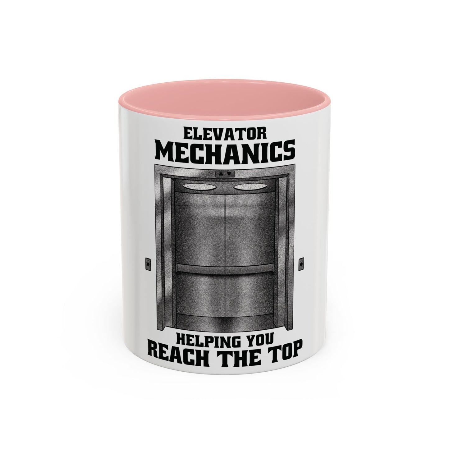 Elevator Mechanic Accent Coffee Mug