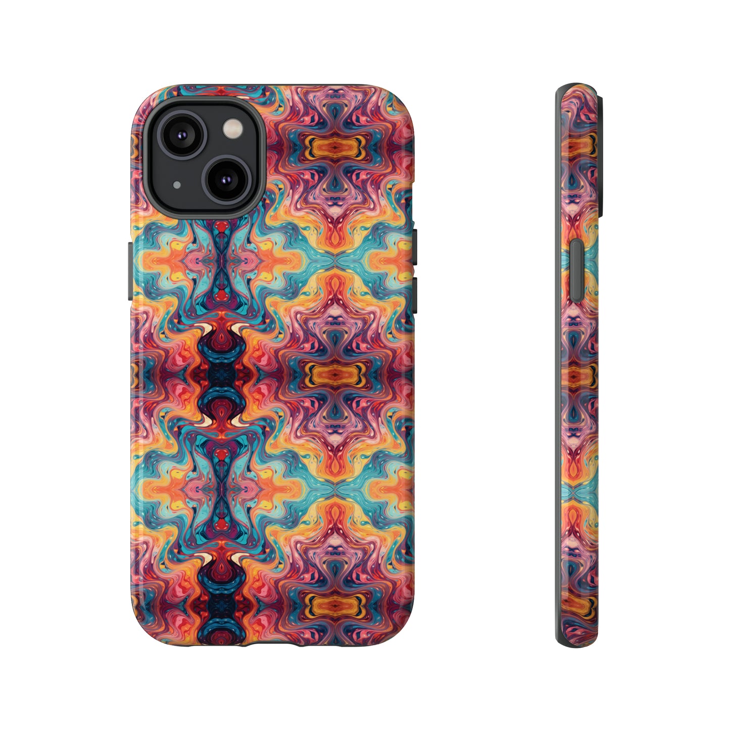 Colorful Paint Splatter Phone Tough Cases