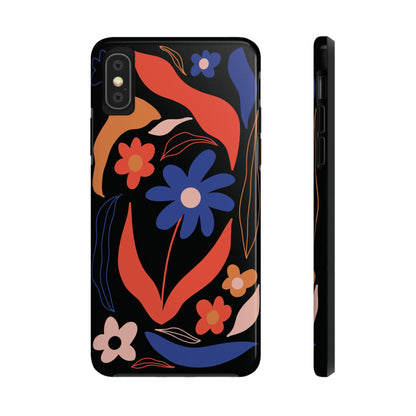 Phone Case, Floral Design, Protective Case, Cover, Strong, Durable, Custom Shell