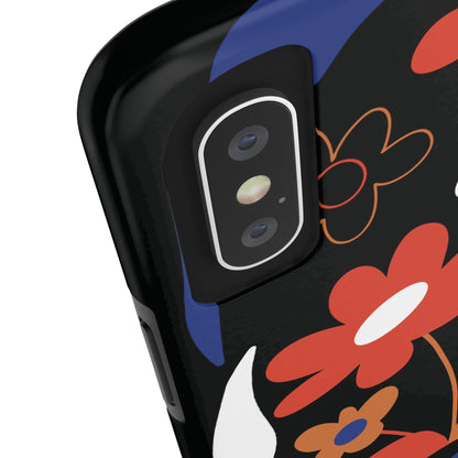 Phone Case, Floral Design, Protective Case, Cover, Strong, Durable, Custom Shell