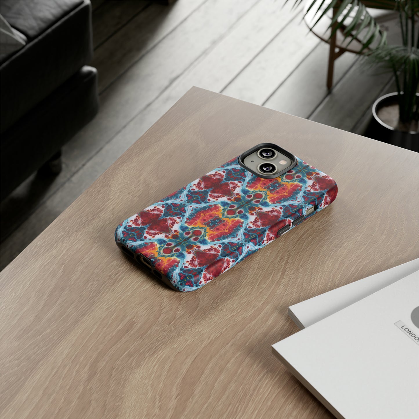 Colorful Paint Splatter Phone Tough Cases