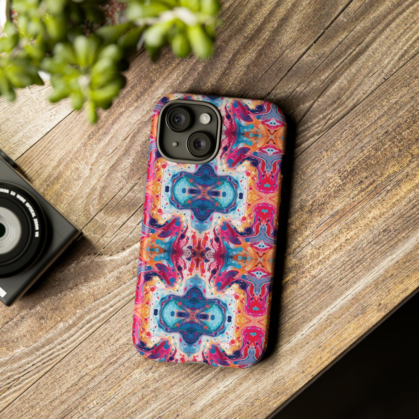 Colorful Paint Splatter Phone Tough Cases