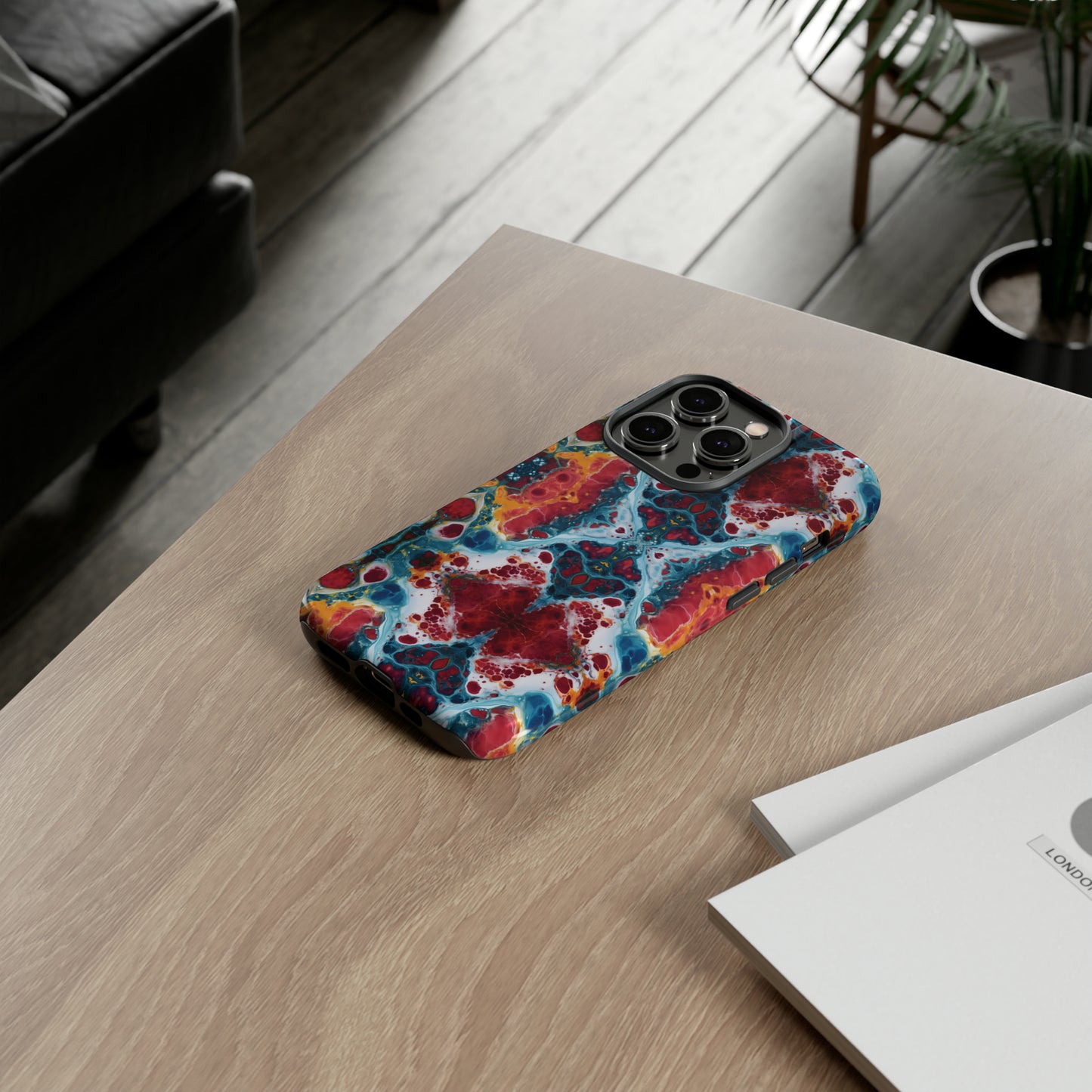 Colorful Paint Splatter Phone Tough Cases