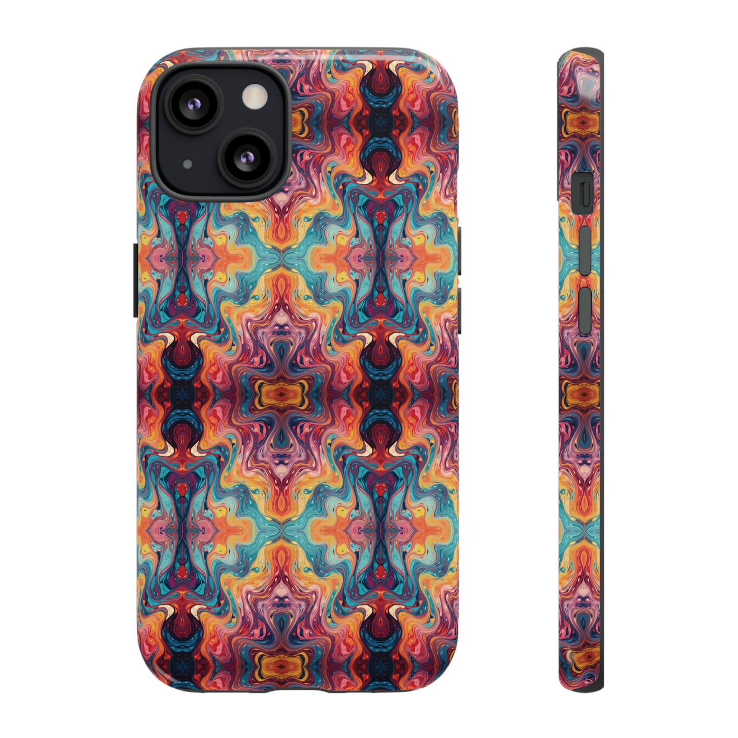 Colorful Paint Splatter Phone Tough Cases