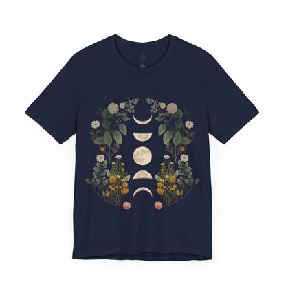 Moon phases Unisex Jersey Short Sleeve Tee|Gift for Dad|Gift for father|Gfit for Grandpa|Gift for Husband
