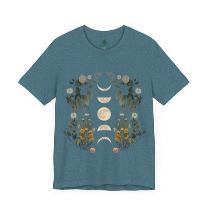 Moon phases Unisex Jersey Short Sleeve Tee|Gift for Dad|Gift for father|Gfit for Grandpa|Gift for Husband