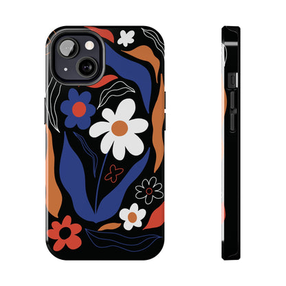 Phone Case, Floral Design, Protective Case, Cover, Strong, Durable, Custom Shell
