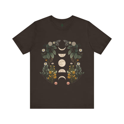 Moon phases Unisex Jersey Short Sleeve Tee|Gift for Dad|Gift for father|Gfit for Grandpa|Gift for Husband
