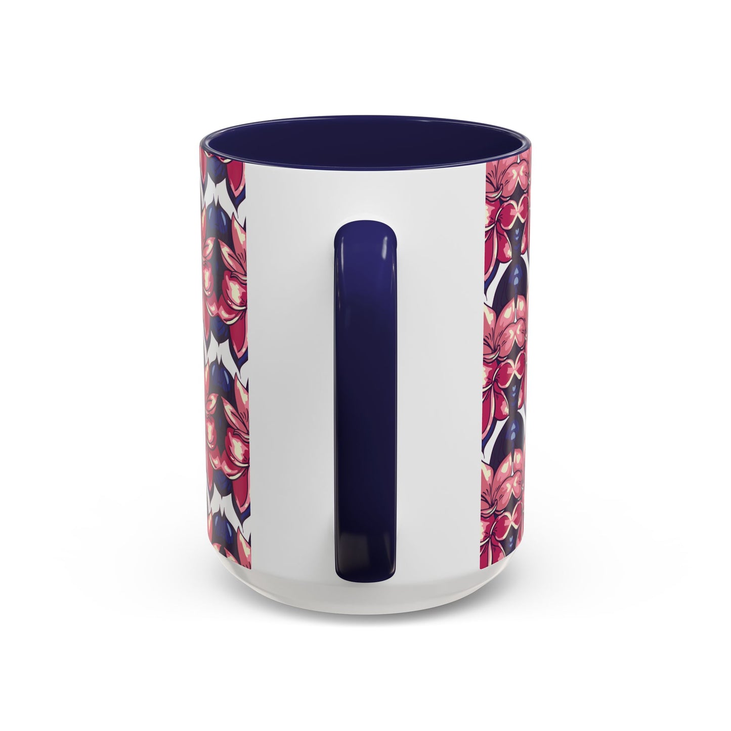 Floral Accent Coffee Mug