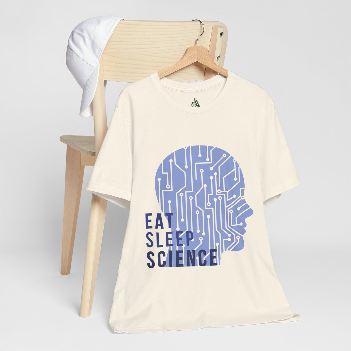 Science Lover Unisex Tee, Eat Sleep Science Shirt, STEM Enthusiast T-Shirt, Science Teacher Gift, Laboratory Researcher Top