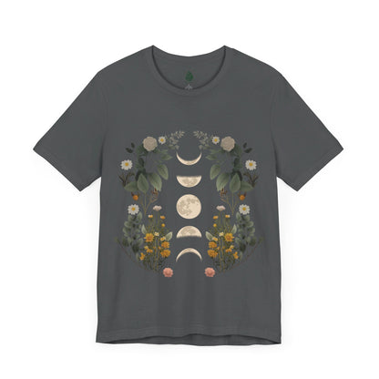 Moon phases Unisex Jersey Short Sleeve Tee|Gift for Dad|Gift for father|Gfit for Grandpa|Gift for Husband