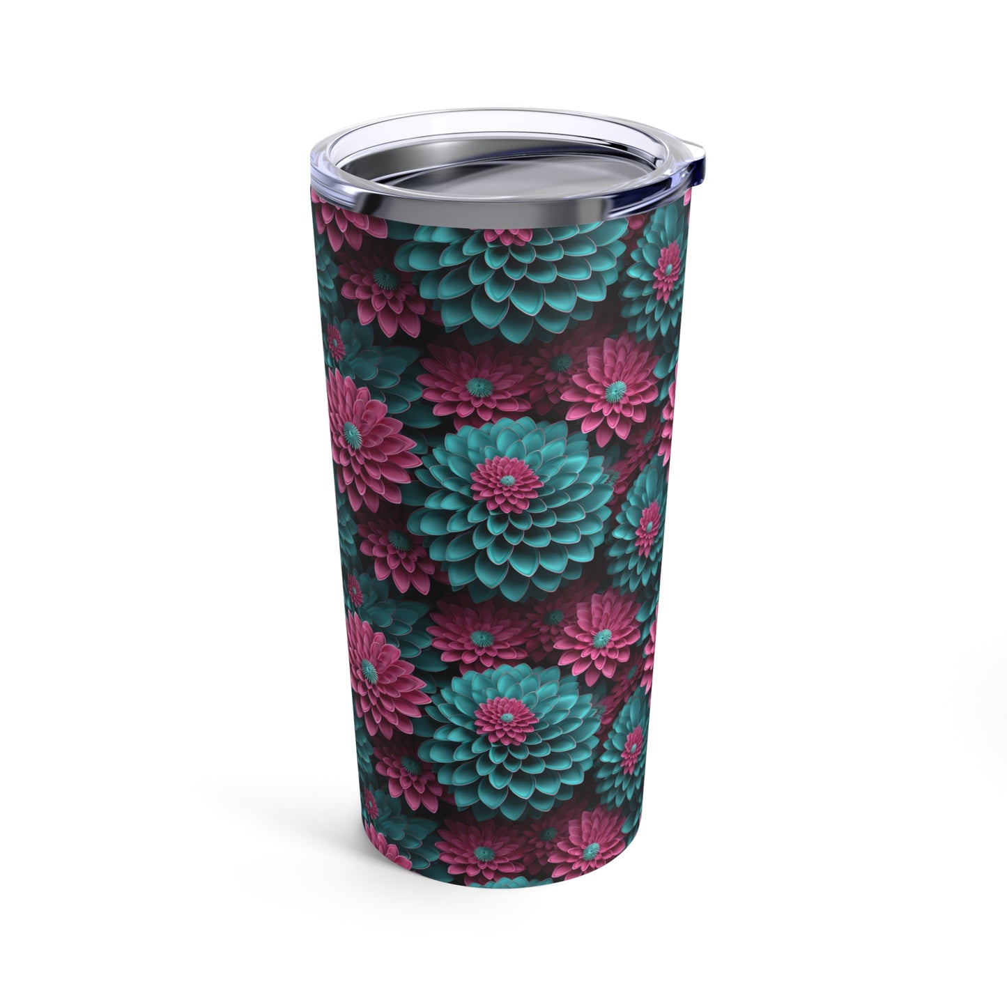 Flowers and Butterfly tumbler 20oz