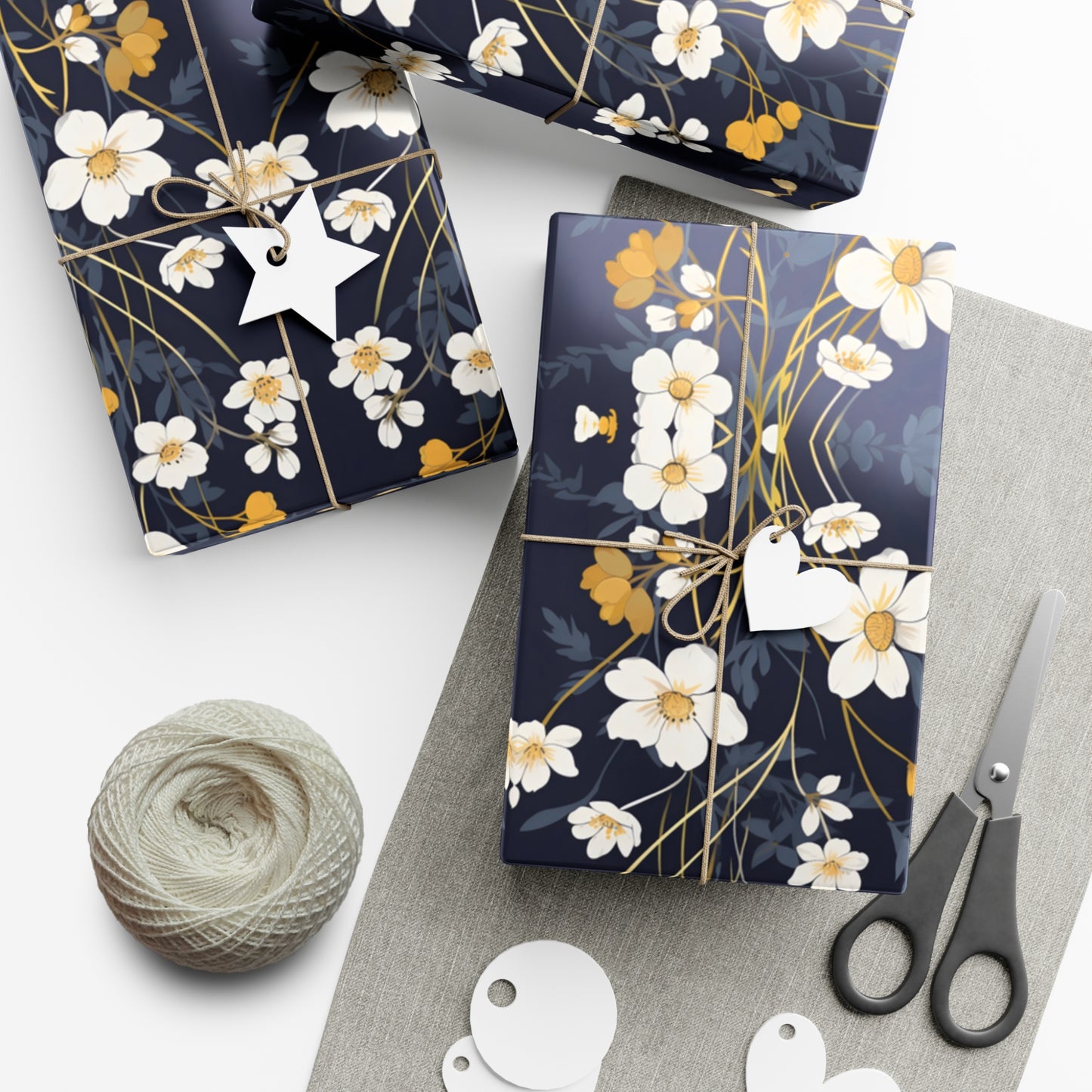 Flowers pattern Gift Wrap Papers