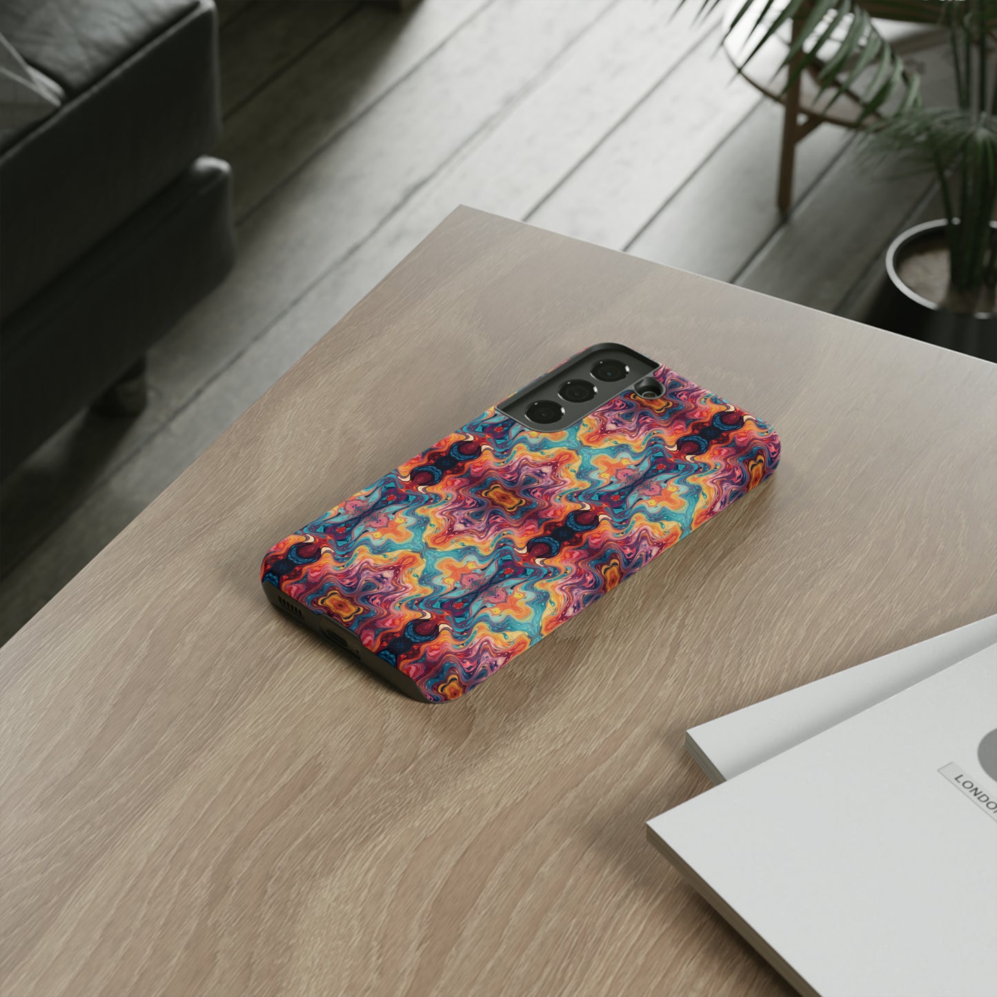 Colorful Paint Splatter Phone Tough Cases