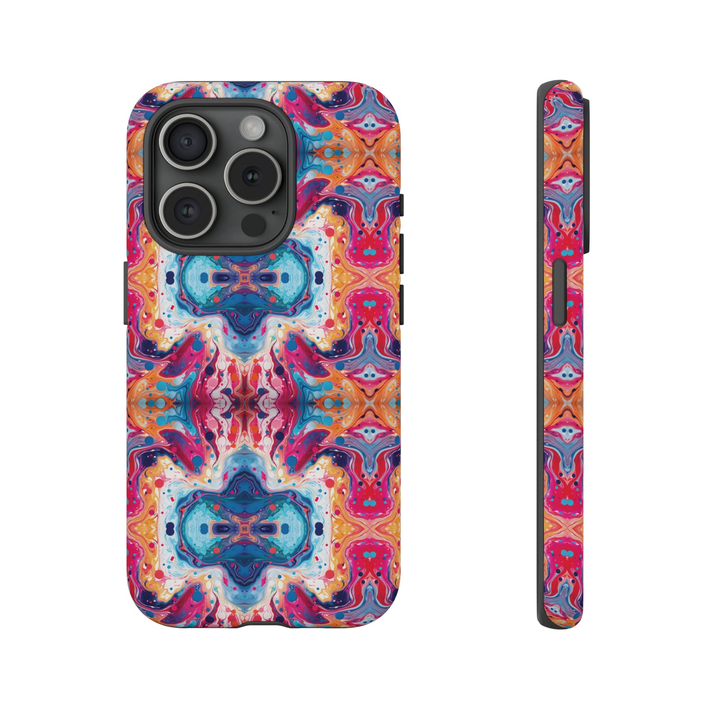 Colorful Paint Splatter Phone Tough Cases