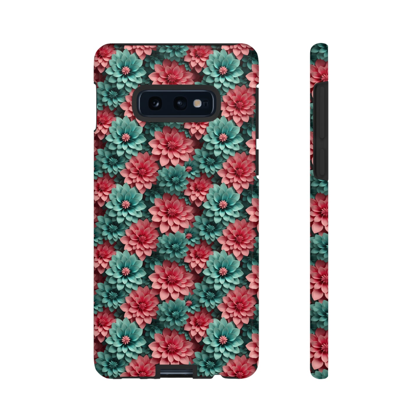 3D Flowers Tough Cases