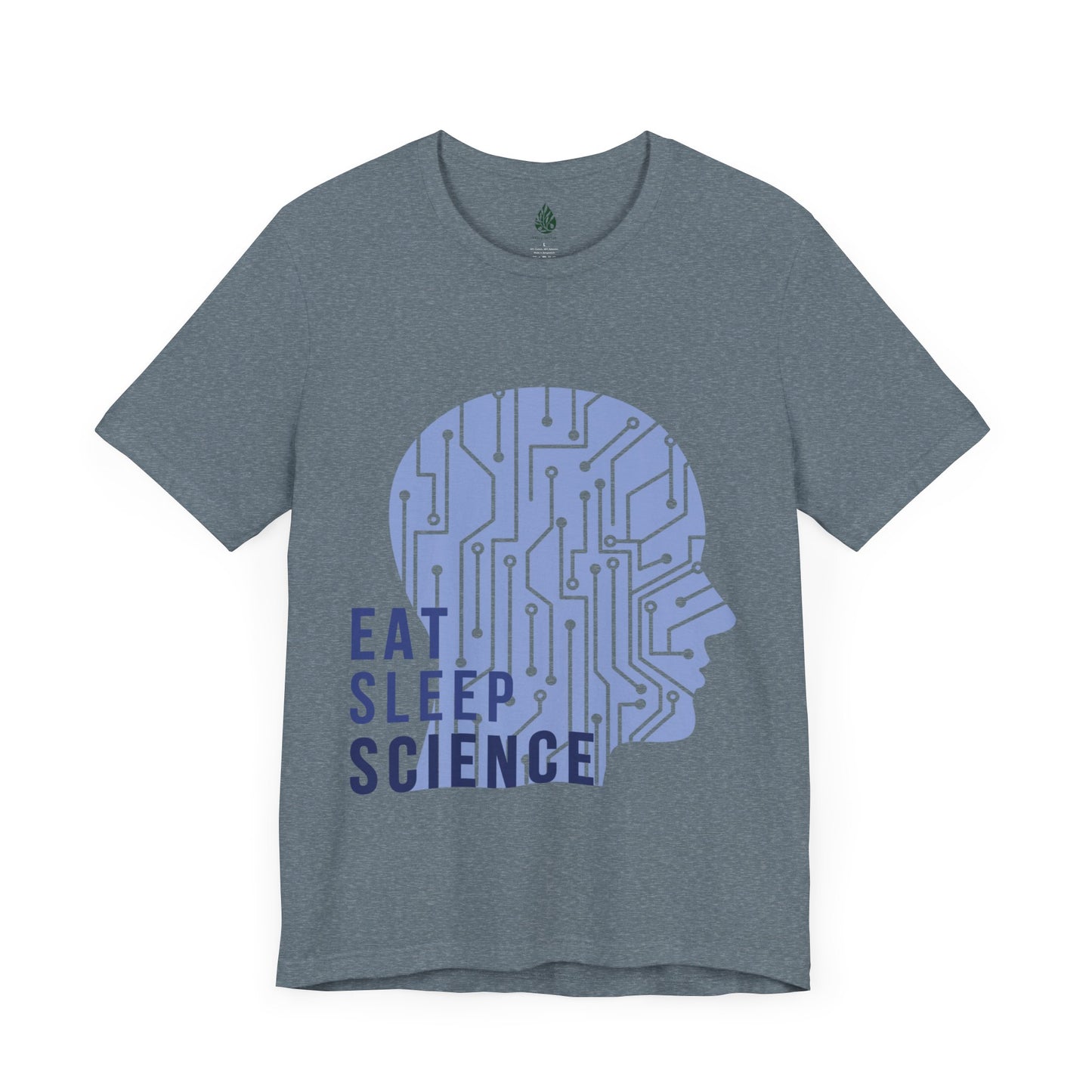 Science Lover Unisex Tee, Eat Sleep Science Shirt, STEM Enthusiast T-Shirt, Science Teacher Gift, Laboratory Researcher Top