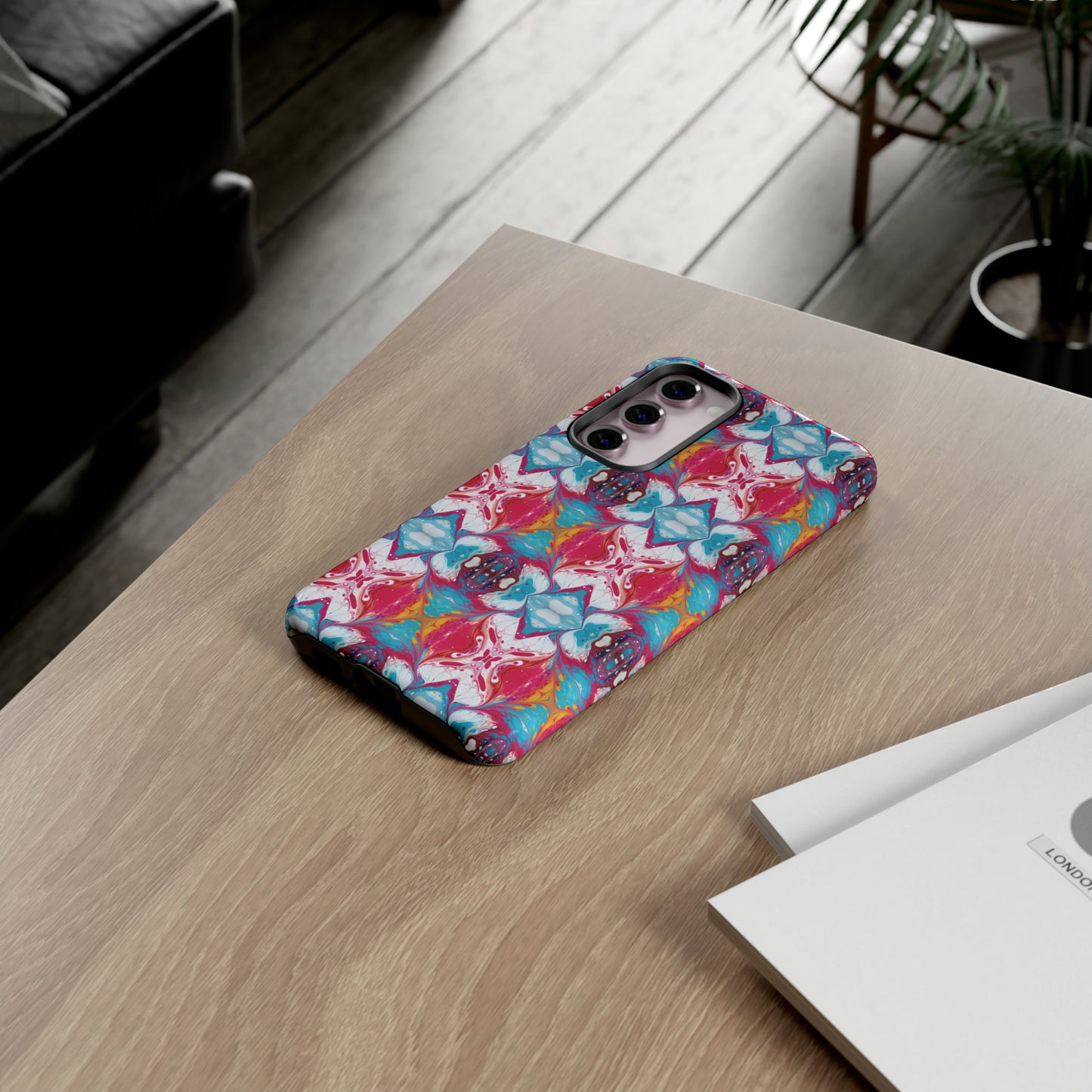 Colorful Paint Splatter Phone Tough Cases