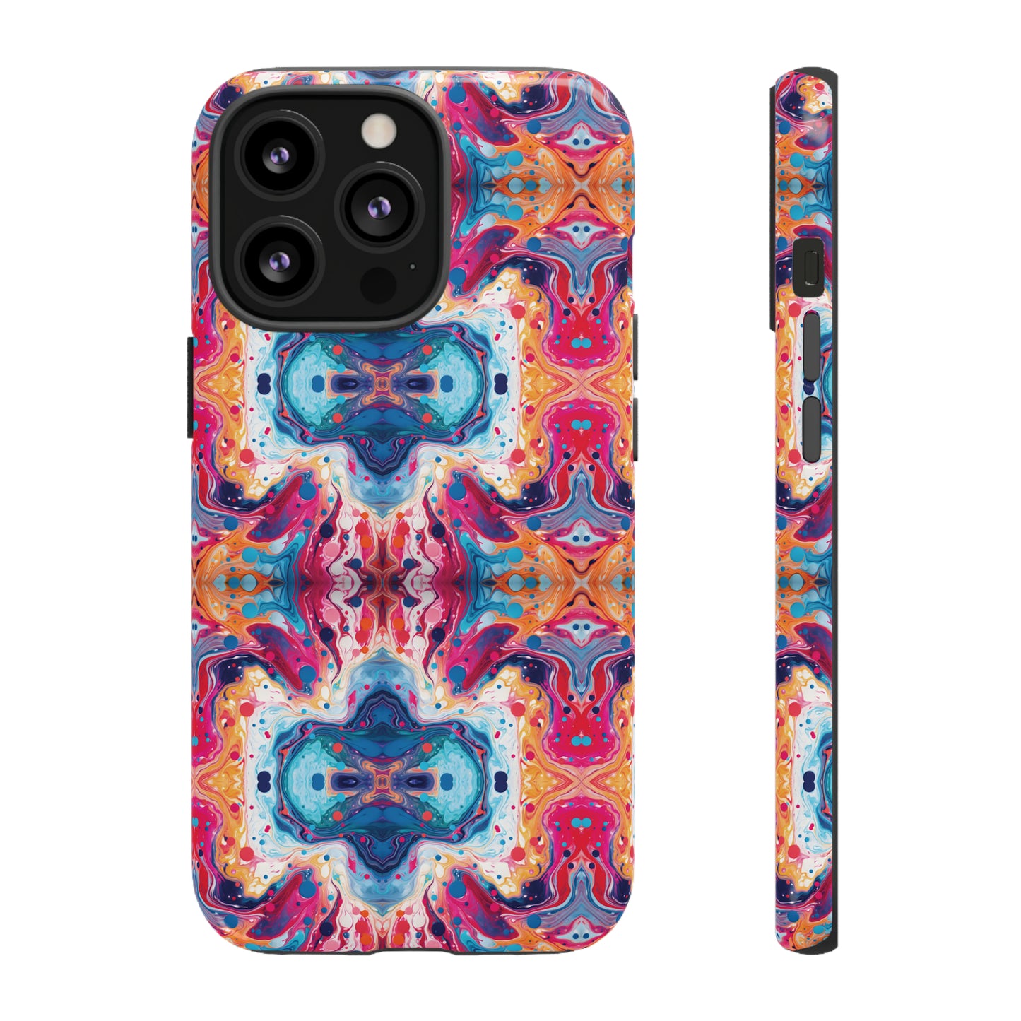 Colorful Paint Splatter Phone Tough Cases