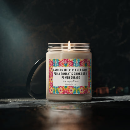 Candles: the perfect excuse for a romantic dinner or a power outage Scented Soy Candle, 9oz