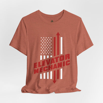 Elevator Mechanic Unisex Jersey Short Sleeve Tee