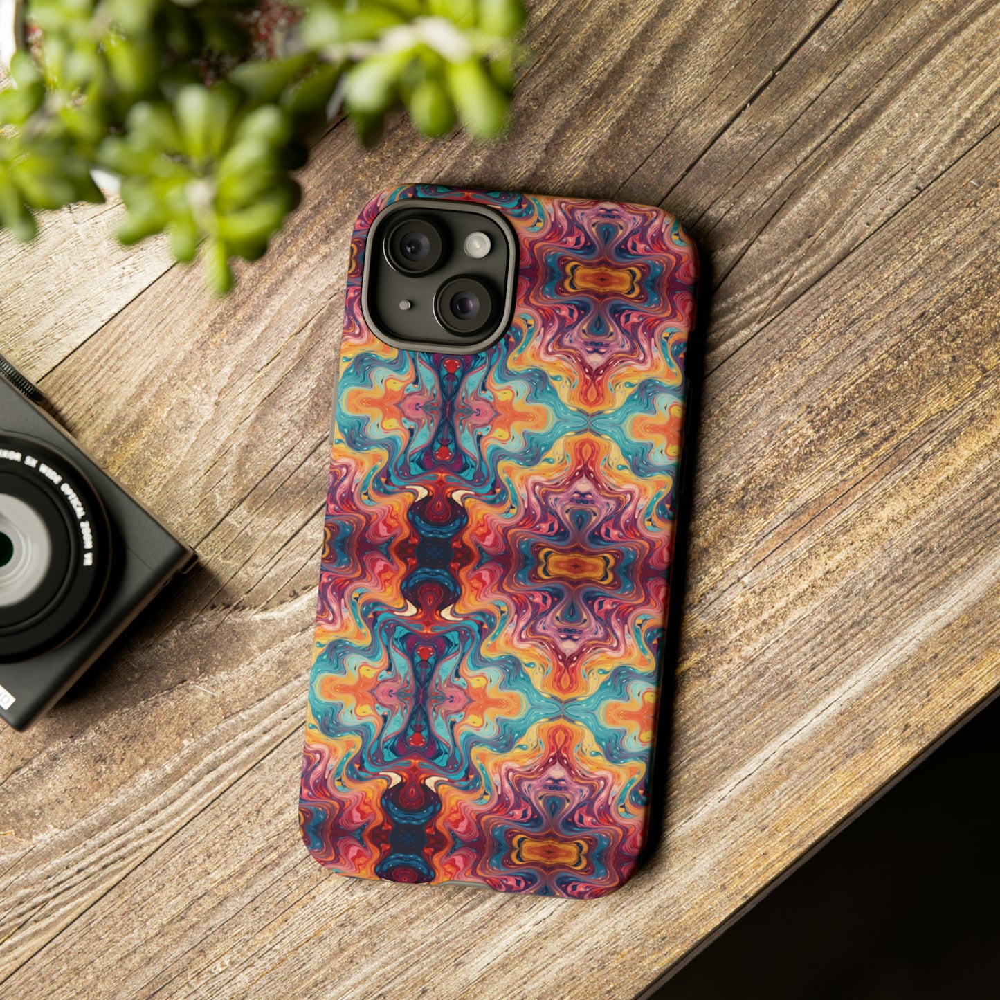 Colorful Paint Splatter Phone Tough Cases