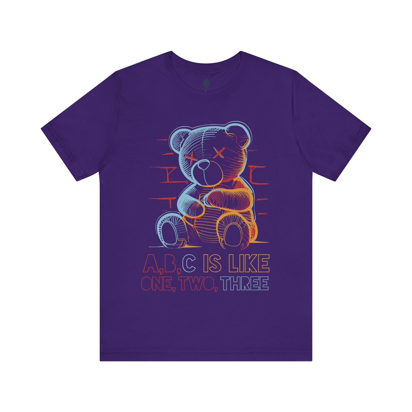 Teddy Bear Unisex Jersey Short Sleeve Tee