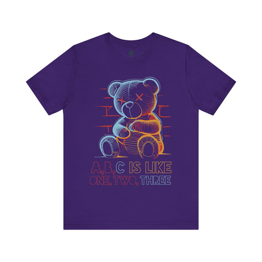 Teddy Bear Unisex Jersey Short Sleeve Tee