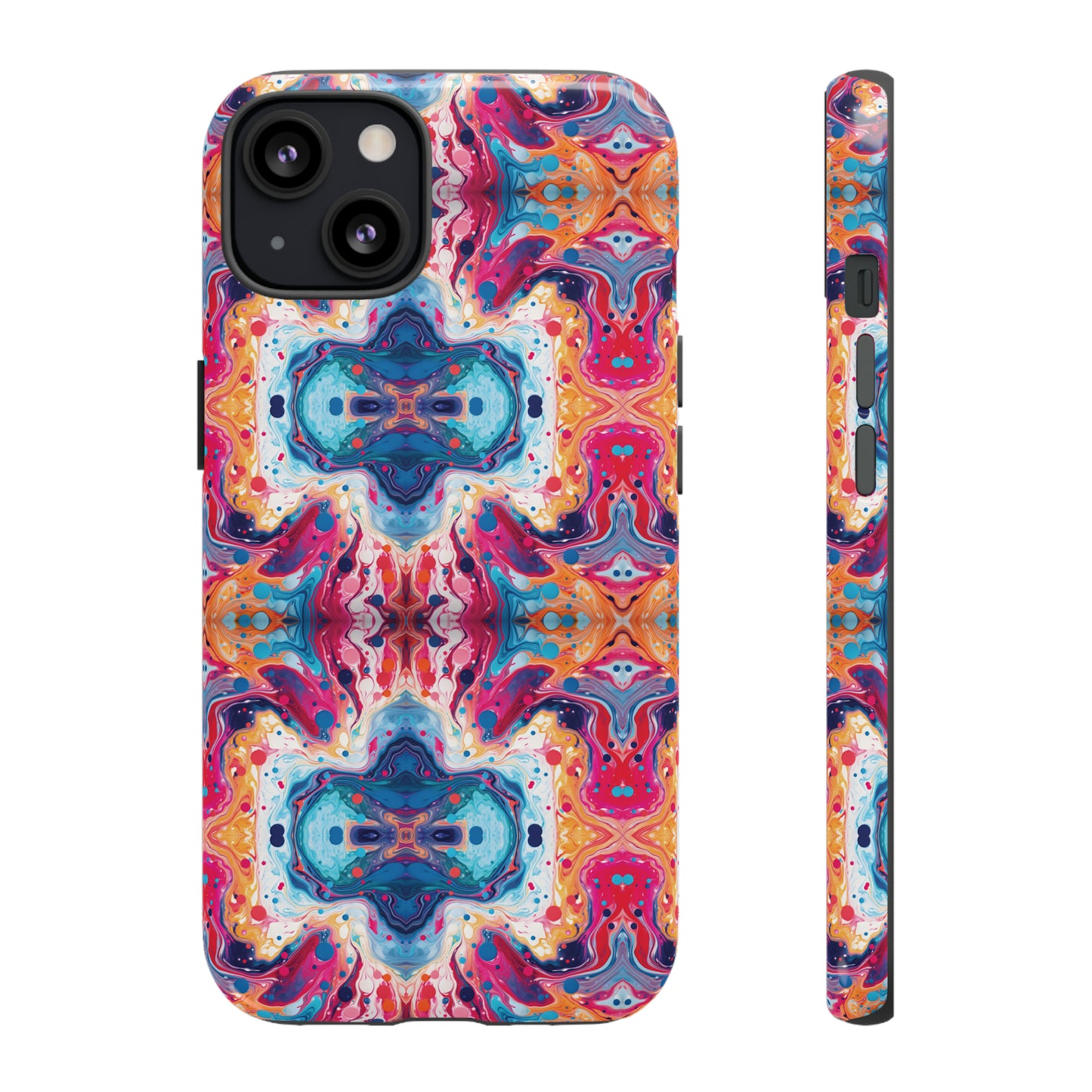 Colorful Paint Splatter Phone Tough Cases